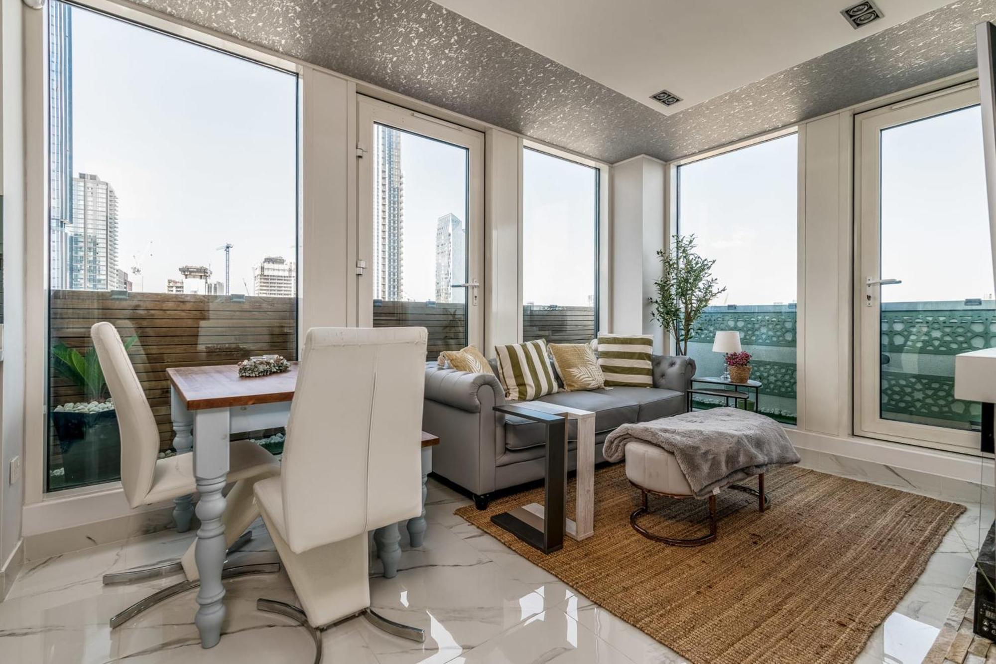 Canary Wharf Retreat With Free Secure Parking London Eksteriør bilde